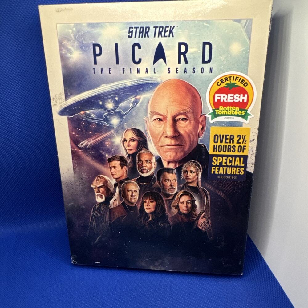 CBS Studios Star Trek Picard Final Season Over 2 1/2 Hours Of Special Features
